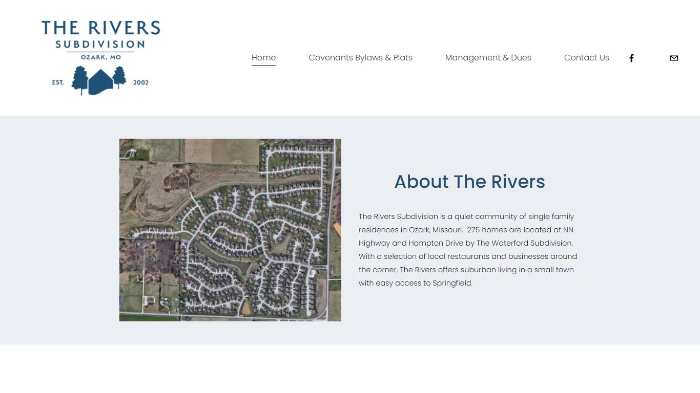 The Rivers Subdivision | Ozark MO